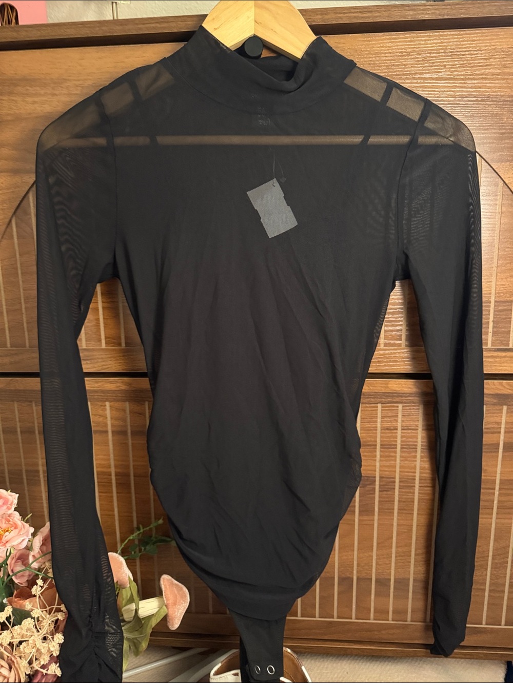 Christian Lacroix layering bodysuit sexy sheer chic streetwear